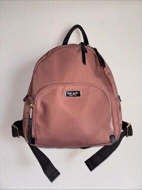 Kate Spade Mauve Backpack Purse